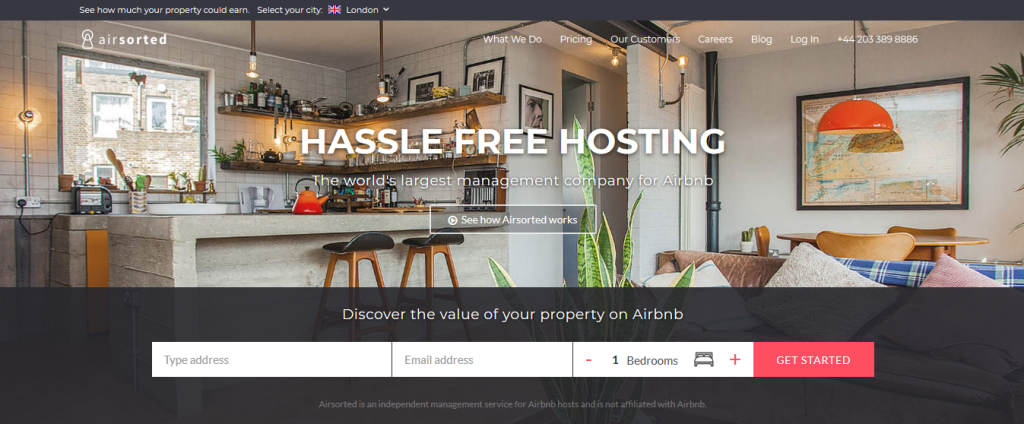 Airsorted获500万英镑A轮融资  帮助业主对接Airbnb和顾客