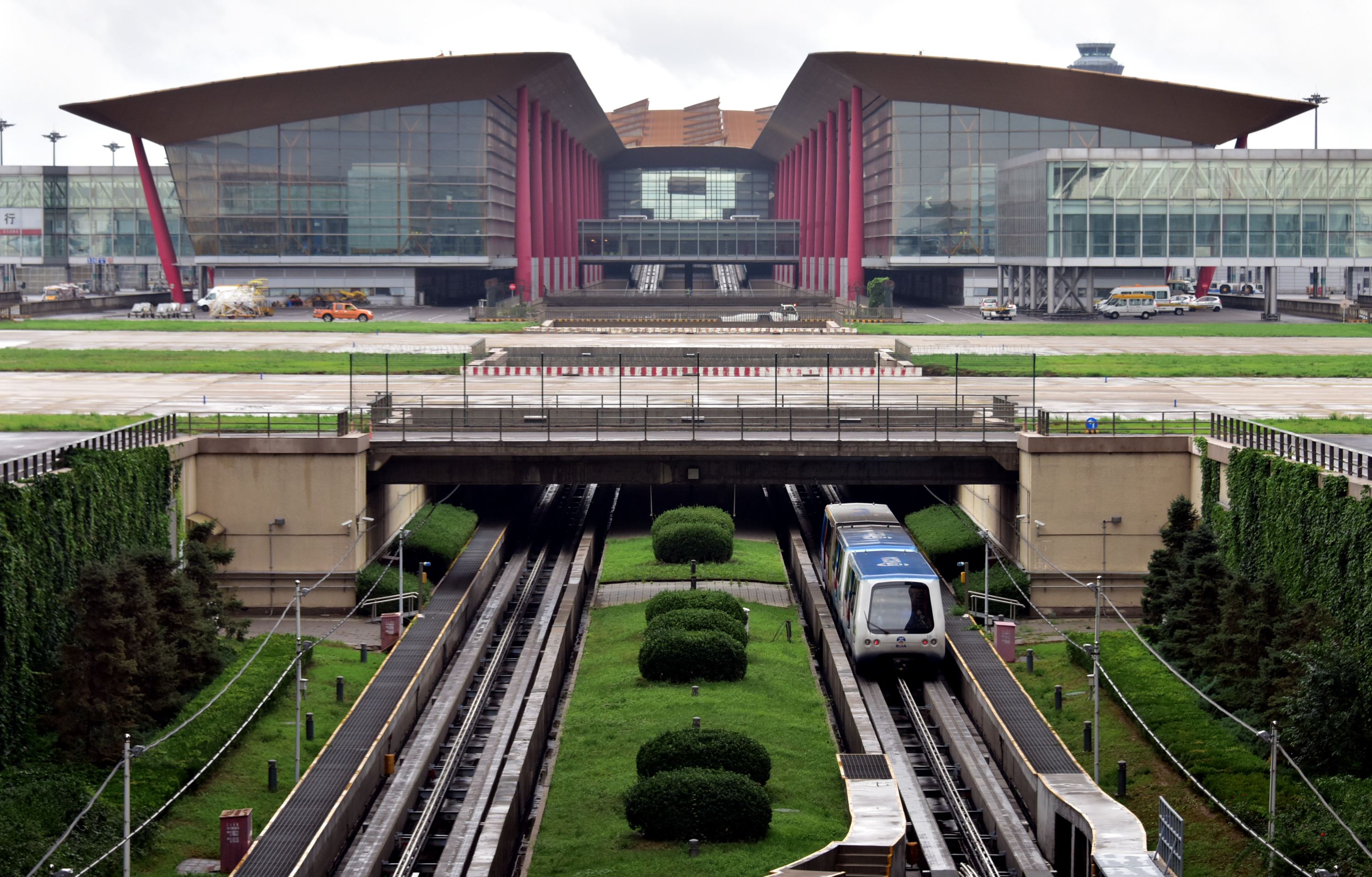 北京首都国际机场T3航站楼。摄影/章轲