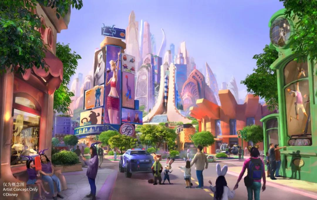 上海迪士尼宣布扩建全球首个“疯狂动物城”主题园区