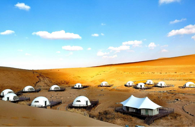甘肃民勤建成全国首个沙漠天文科普特色小镇